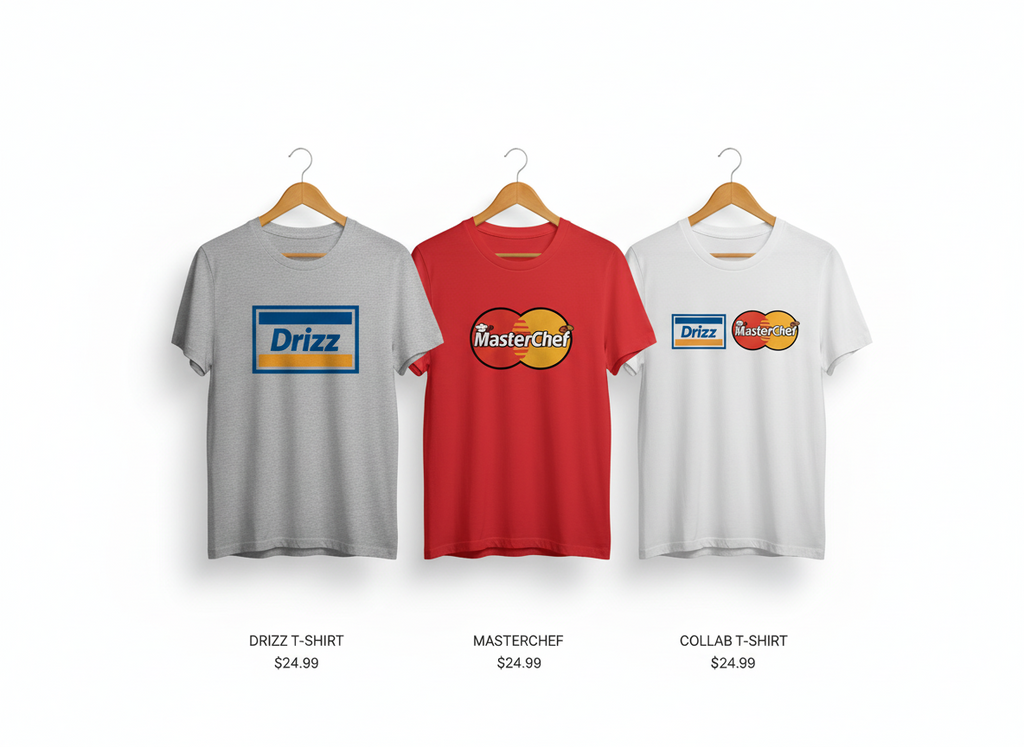 Drizz & MasterChef T-shirt