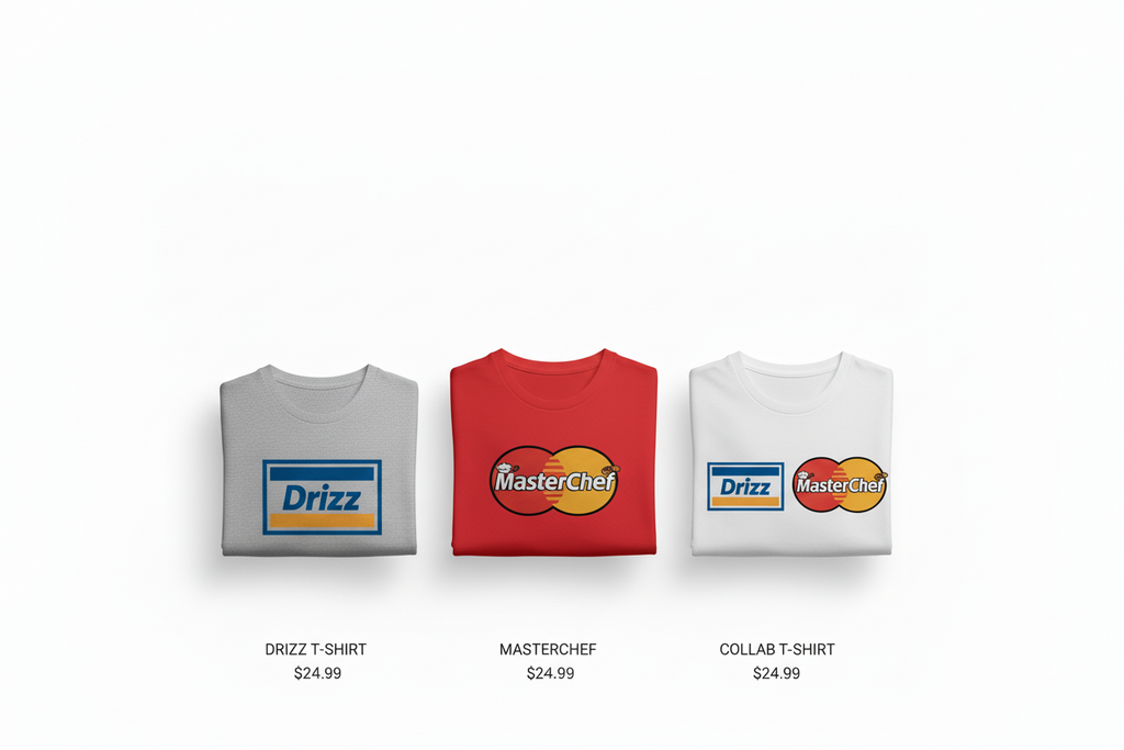 Drizz & MasterChef T-shirt